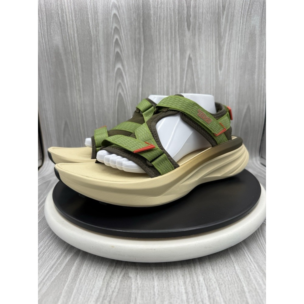 Teva Aventrail R2T Mens Size 11 Dark Olive Peridot Trail Running Hiking Sandals